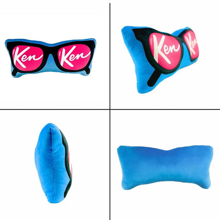 Franco Movie Luxe Peluche Supersuave Blandito de 17 Pulgadas Almohada Decorativa Barbie, Ken
