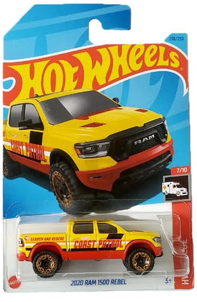 Hot Wheels 2020 Ram 1500 Rebel, HW Rescue 7/10 (Tr