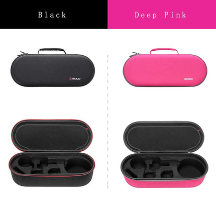 RLSOCO Case for Dyson Supersonic Nural/Supersonic Hair Dryer, Hard Travel Carrying Case, Holds All The Dyson Hair Dryer Attachments and Diffuser - Black (Case Only)
