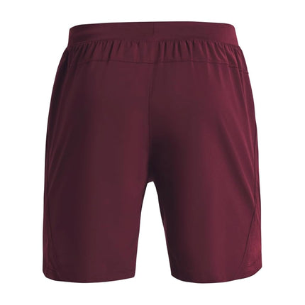 Under Armour Mens Launch 7 Shorts Maroon S
