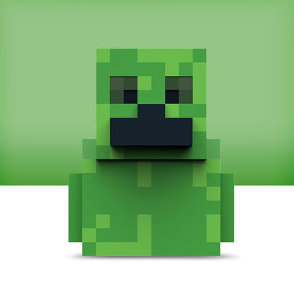 TUBBZ: Minecraft - Creeper Hostile Mob Rubber Duck Collectable Toy 9 cm
