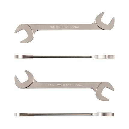 TEKTON 22 mm Angle Head Open End Wrench | WAE84222 | Made in USA