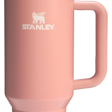Vaso Stanley Quencher H2.0 con asa y pajita, 40 oz, tapa de 3 posiciones Flowstate, portavasos apto para viajes, vaso de acero inoxidable con aislamiento, sin BPA (Sienna