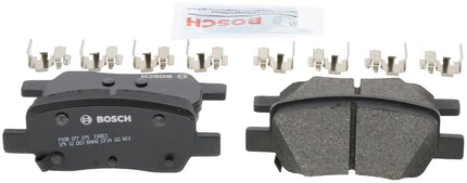 BOSCH BC2381 QuietCast Premium Ceramic Disc Brake Pad Set - Compatible with Select Hyundai Santa Cruz, Santa Fe; Kia Carnival, Sorento; REAR