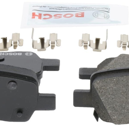 BOSCH BC2381 QuietCast Premium Ceramic Disc Brake Pad Set - Compatible with Select Hyundai Santa Cruz, Santa Fe; Kia Carnival, Sorento; REAR