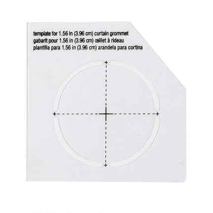 Dritz Curtain Grommets 1-9/16 inches Inner Diameter Plastic 8/Pkg-Brushed Silver, Man-Made-Material