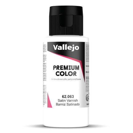 Vallejo Premium Color 60 ml Paint - Satin Varnish