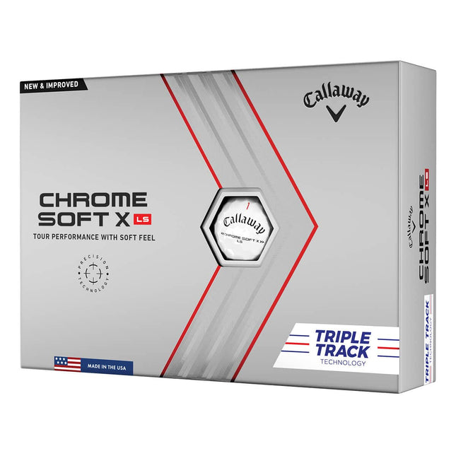 Callaway Golf Chrome Soft X LS Golf Balls (2022 ed