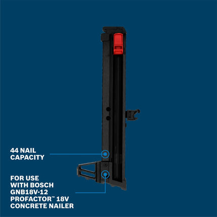 BOSCH GNB44M Concrete Nail Gun Extended Magazine