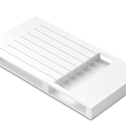 Wüsthof Drawer Insert White Plastic for 7 Knives