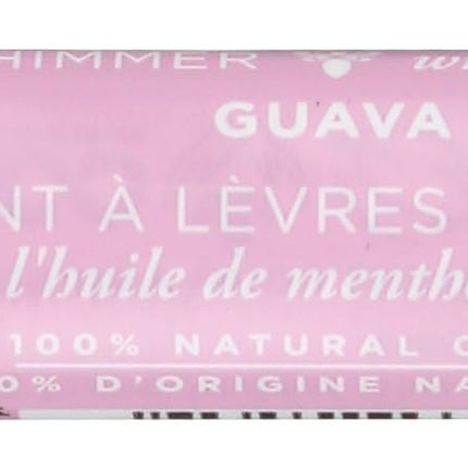Burt's Bees 100% Natural Moisturizing Lip Shimmer, Guava - 1 Tube