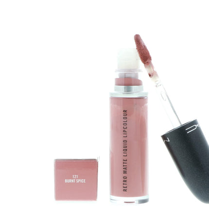 MAC RETRO MATTE LIQUID LIP COLOUR # BURNT SPICE - Creamy dirty rose