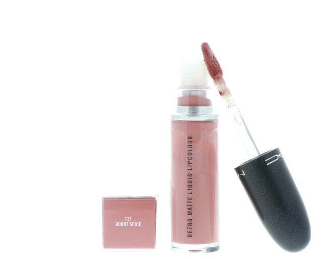 MAC RETRO MATTE LIQUID LIP COLOUR # BURNT SPICE - Creamy dirty rose