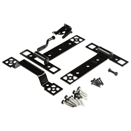 National Hardware N109-316 Craftsman Gate Kit, Black