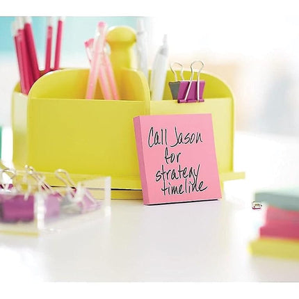 Post-it Pop-up Notes, 3x3 in, 12 Pads, America's 1 Favorite Sticky Notes, Beachside Caf� Collection, Pastel Colors, Recyclable (R330-12AP)