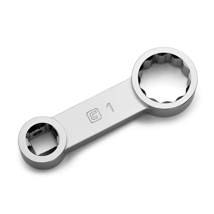 Capri Tools Adaptador de torsión de 1/2 pulg. de accionamiento de 1 pulg., extremo de caja de 12 puntas