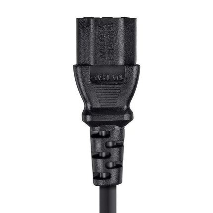 Monoprice 3ft 18AWG Power Extension Cord Cable w/ 3 Conductor PC/Mon, 13A (IEC-320-C14 to IEC-320-C13)