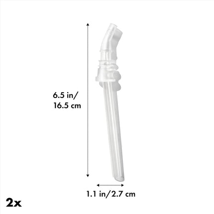 OXO Tot Adventure Water Bottle Pajita de repuesto – Paquete de 2