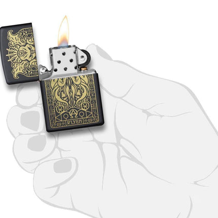 Zippo 29965 Monster Lighter, Black Matte, One Size
