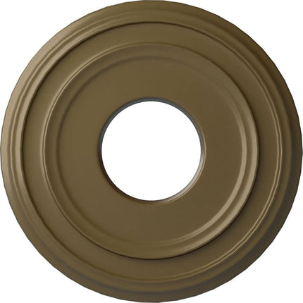 Ekena Millwork CM12CLFIF Classic Ceiling Medallion, Firebrick