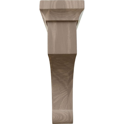 Ekena BKTW02X06X08GOWA 2 1/2-Inch Width x 6-Inch Depth x 8-Inch Height Medium Gomez Wood Bracket - Walnut