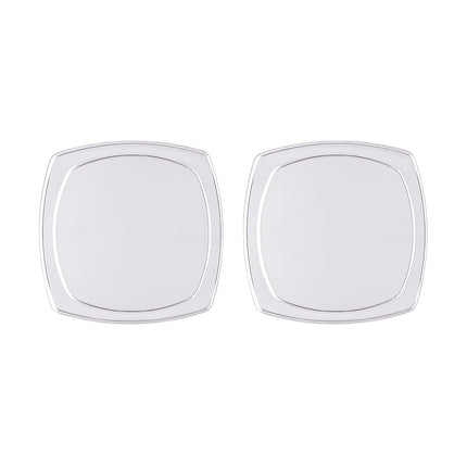 Kwikset Arroyo Passage Hall/Closet Knob with Soft Modern Rose in Polished Chrome 97200-921