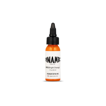 Dynamic Bright Orange Tattoo Ink Bottle 1oz