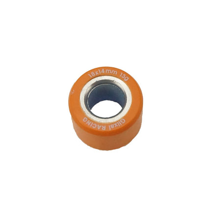 Glixal ATKS-04021 Ensemble de galets de variateur de course haute performance 18x14mm 152QMI 157QMJ GY6 Scooter Cyclomoteur VTT Go-Kart 125cc 150cc (13 grammes)