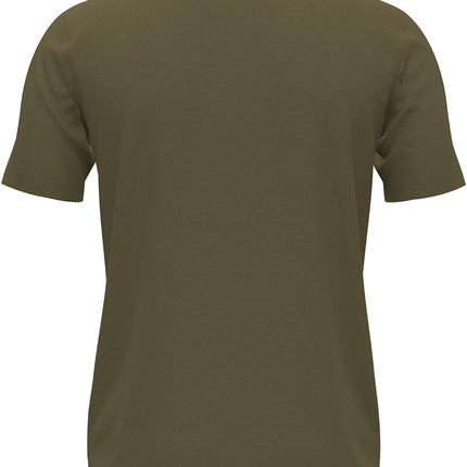Under Armour Mens Left Chest Logo T-Shirt - Green/Black/Black - LG