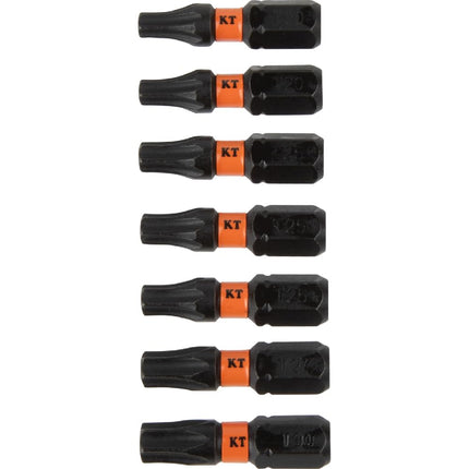 Klein Tools 33801 Impact Driver Bit Set with Proflex, S2 Steel Phillips, Slotted, Square, TORX Bits with Case, MODbox Compatible, 40-Piece