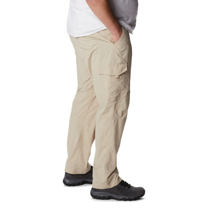 Columbia Men’s Hiking Cargo Pants, SILVER RIDGE CARGO PANT, Nylon, Fossil, Size: 38, AM8007