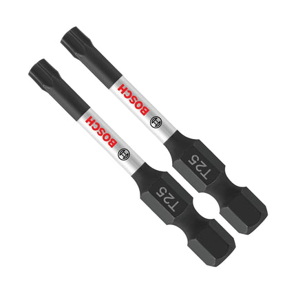 BOSCH ITT25202 2-Pack 2 in. Torx #25 Impact Tough Screwdriving Power Bits