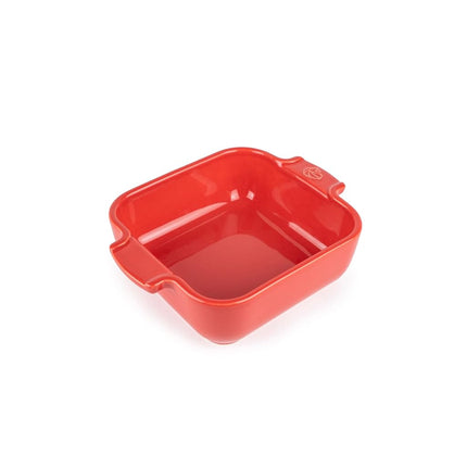 Peugeot Appolia Petite Square Baking Dish Red-7 x 5 x 2in