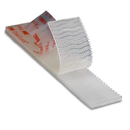 3M SJ3560/CLR1333 Scotch SJ3560 Dual Lock 250 Reclosable Fastener: 1" x 10 ft., Clear