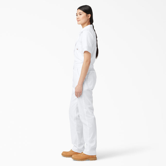 Combinaison souple Dickies W Ss pour homme, Blanc, 2TG