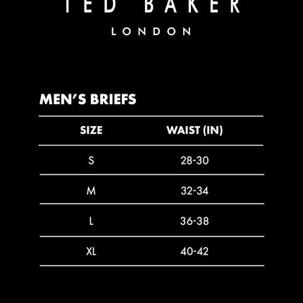 Ted Baker Men's Standard 4 Pack Cotton Stretch Boxer Briefs, Black Beauty