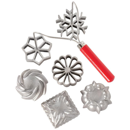 Nordic Ware Swedish Rosettes & Timbale Set, 6 Piec