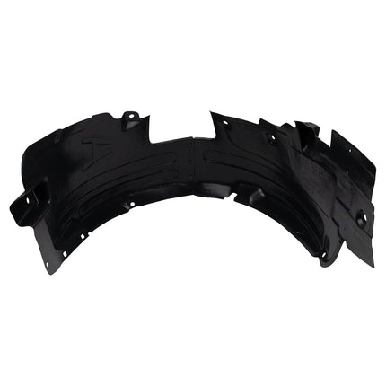 TRQ Front Left Inner Fender Liner Black Drivers Si