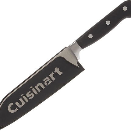 Cuisinart C77TR-7SAN Triple Rivet Collection 7" Santoku Knife, Black