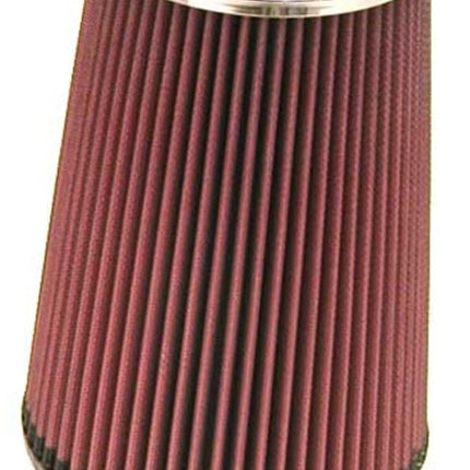 K&N Universal Clamp-On Air Filter: High Performance, Premium, Washable, Filter: Flange Diameter: 3 In, Filter Height: 8 In, Flange Length: 1.75 In, Shape: Round Tapered, RC-5106