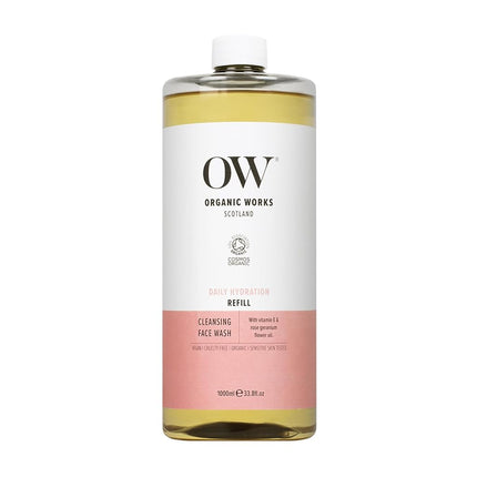 Organic Works Vitamin E Gentle Face Wash, Foaming 