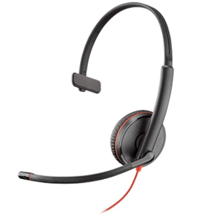 Plantronics Blackwire 3200 Mono Corded UC Headset With USB & 3.5mm Smart Phone Connectivity