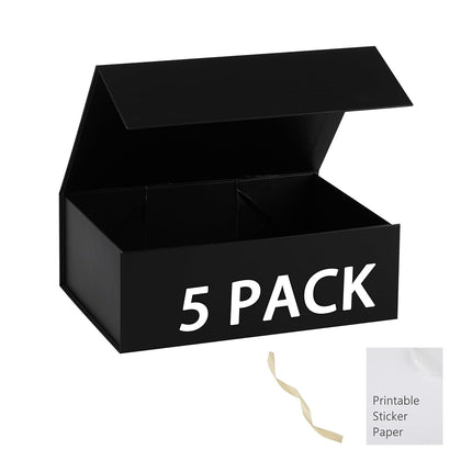 MUMUPACK Black Gift Box,13x11x5.3 Large Gift Boxes