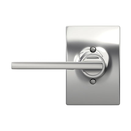Schlage F170LAT625CEN Century Collection Latitude Decorative Trim Lever, Bright Chrome