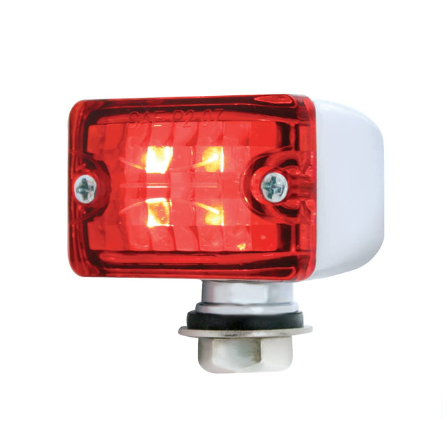 United Pacific 4 LED Small Rod Light - Red LED/Red