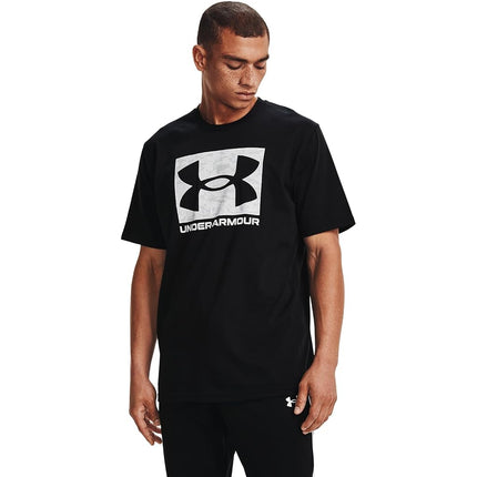 Under Armour Mens ABC Camo Boxed Logo T-Shirt Blac