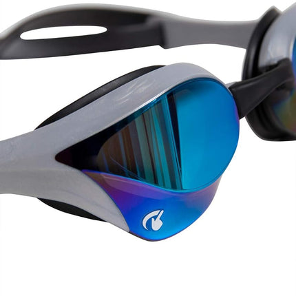 ARENA Cobra Ultra Swipe Mirror Unisex Adult Racing Swimming Goggles, Swimming Pool Goggles with Curved Mirror Lenses, Anti-Fog, UV Protection, 5 Interchangeable Nose Bridges