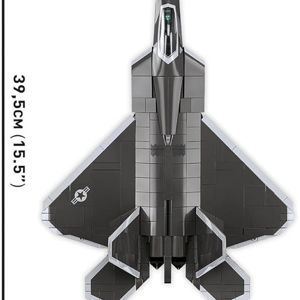 COBI Lockheed® F-22® Raptor ®, Scale 1:48, 695 Pieces, 1 Pilot Figure