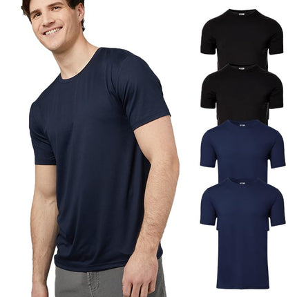32 Degrees Mens 4 Pack Cool Crewneck T-Shirt | Ant