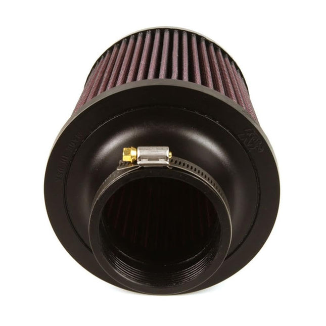 Filtro de aire K&N Universal X-Stream con abrazadera: Alto rendimiento, calidad premium, filtro de repuesto: Diámetro de la brida: 3 pulgadas, Altura del filtro: 6.5 pulgadas, Longitud de la brida: 1.75 pulgadas, Forma: Redondo cónico, RX-4730XD